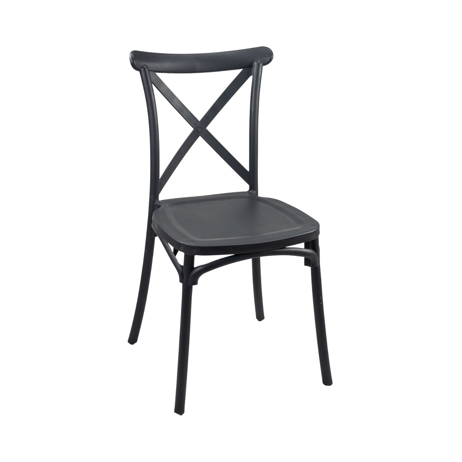 Silla para Catering Apilable Charlotte 50x44x87.5cm 7house Sillas y Sillones de Exterior 1